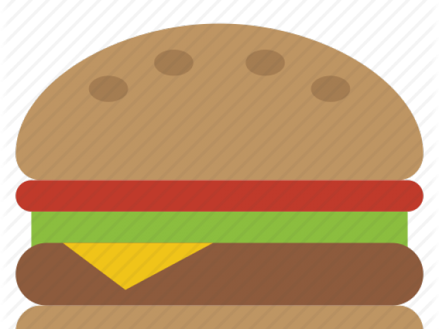 Hamburger Clipart Bbq - Wood (640x480), Png Download