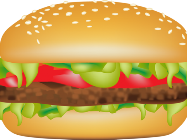 Hamburger Clipart Png (640x480), Png Download