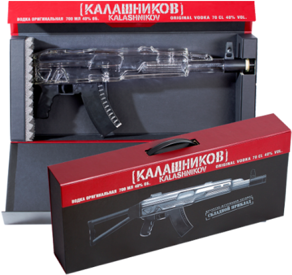 View All Images - Водка Калашников Автомат Цена (600x637), Png Download