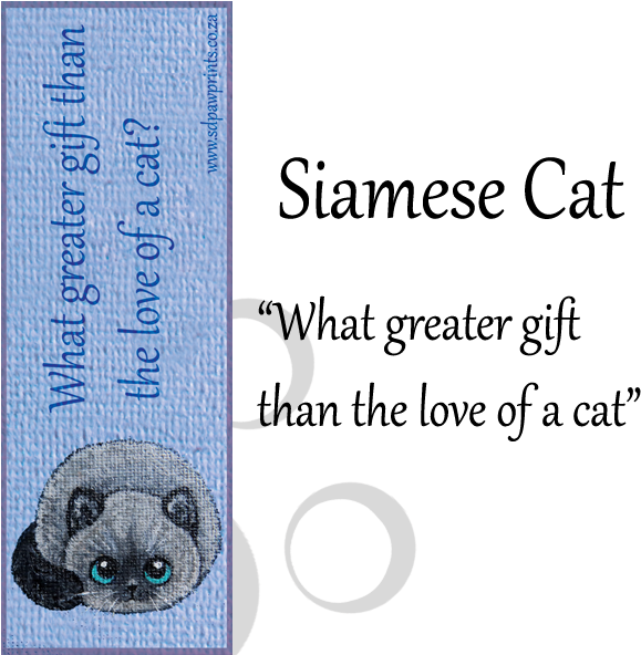 Siamese Cat Bookmark - Inhale Exhale Tote Bag (591x591), Png Download