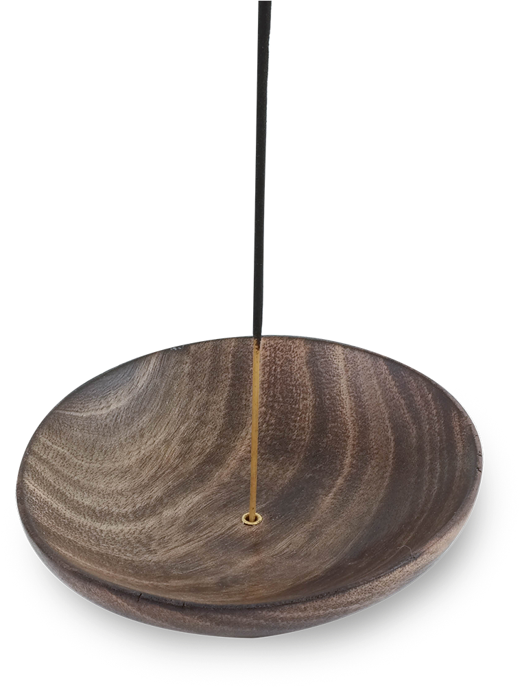 Wooden Round Stick Incense Tray Holder - Plywood (1000x1000), Png Download
