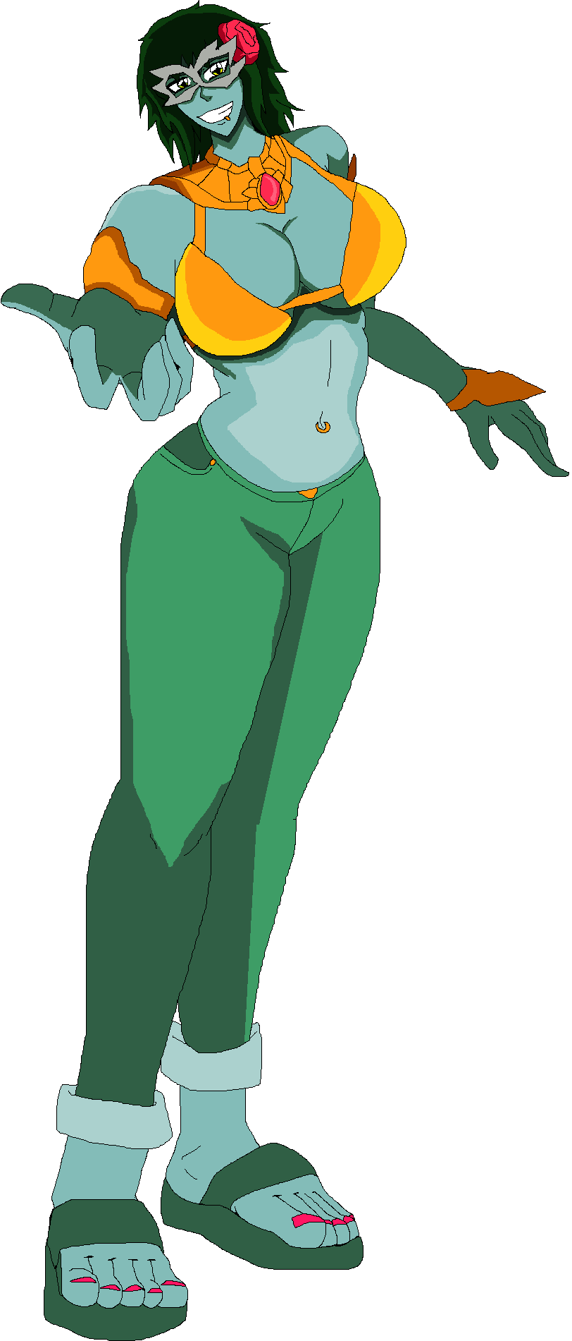 Kusayama - Cartoon (812x1901), Png Download