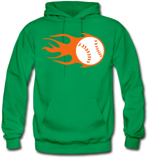 Team Fireball Hoodie - Christmas Elf Costume Men's Hoodie By Spreadshirt (350x350), Png Download