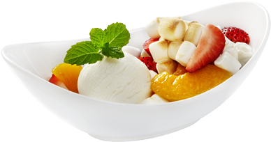 Strawberry And Peach Popper - Strawberry (445x340), Png Download