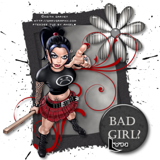 Bad Girl ♥ - Punk Girl (510x510), Png Download