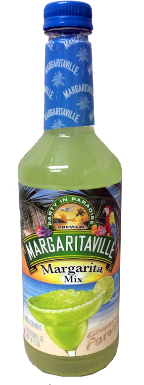Margaritaville Mixer - Margaritaville Margarita Mix, 1 L Bottle (289x800), Png Download
