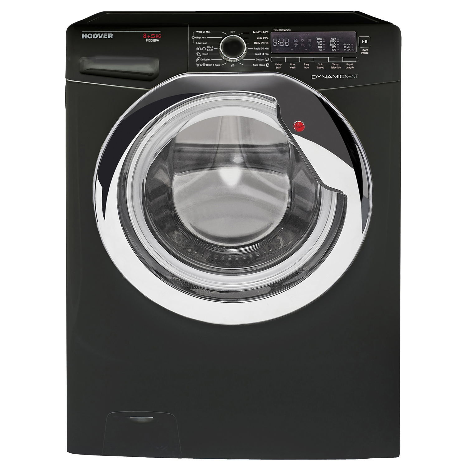 Buy Hoover Wdxcc4851b 1400 Spin 8kg 5kg Washer Dryer - Hoover Dynamic Next Dryer (1500x1500), Png Download