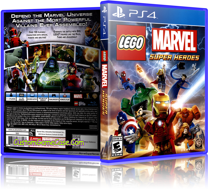 Lego Marvel Super Heroes - Lego Marvel Super Heroes Ps (800x685), Png Download
