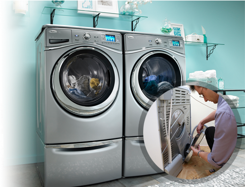 Washer & Dryer Repairs - Washing Machine Repair Png (712x370), Png Download