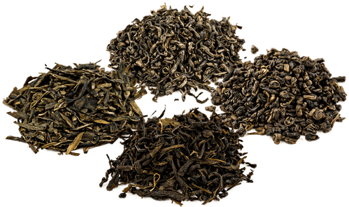 Organic Chinese Green Tea Sampler - Chinese Teas (500x324), Png Download