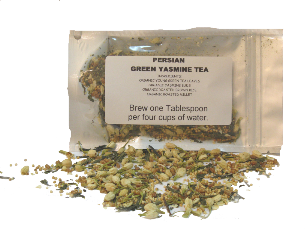 Persian Green Yasmine Tea - Panch Phoron (1023x761), Png Download