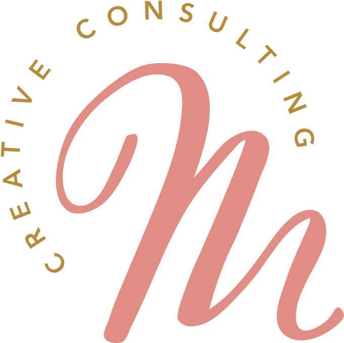 Martha Mcintosh Creative Consulting Floral Logo - Design (896x896), Png Download