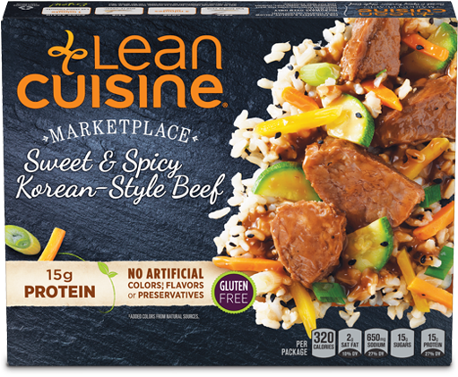 1 - Lean Cuisine Korean Beef (510x510), Png Download
