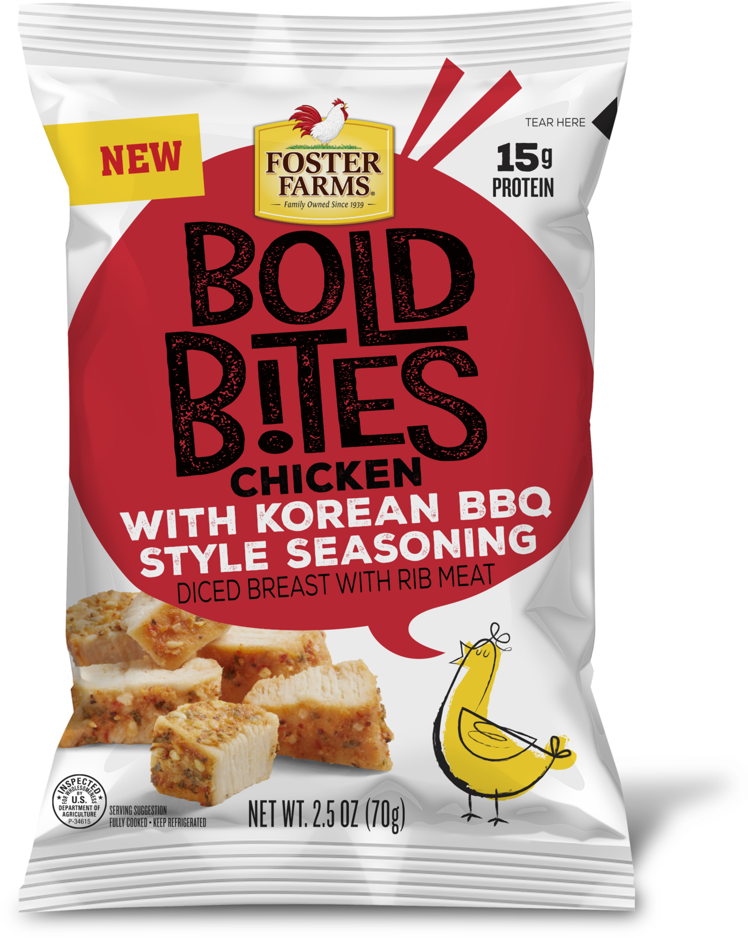 Foster Farms Korean Bbq Bold Bites, - Foster Farms Bold Bites (1638x2048), Png Download