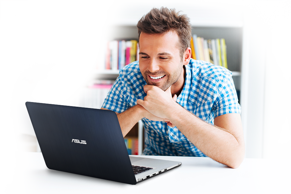 Protect Your Eyes With Asus Eye Care - Laptop (926x616), Png Download