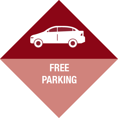 Free-parking - Parking Area For Spreader Winter Signs (460x460), Png Download