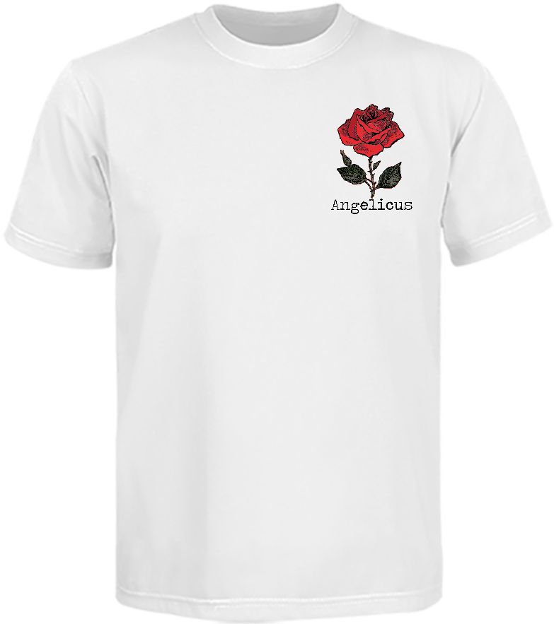 Angelicus Rose Patch - Ricci Rivero T Shirt (900x1200), Png Download
