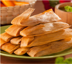 Porque La Comida Mexicana Tamales, Mole, Y Enchiladas - Mexican Tamales (300x547), Png Download