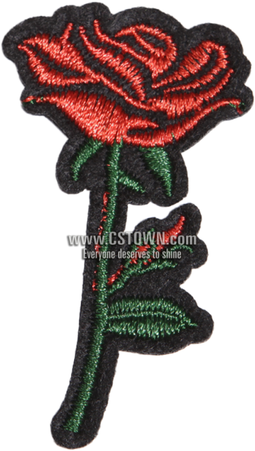 Give Rose To Your Beloved One Embroidery Patch - Wool (780x780), Png Download