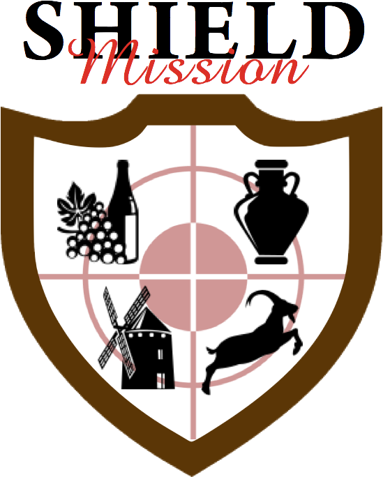 Shield Mission Logo Xe Us - Logo (549x684), Png Download