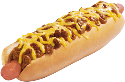 They Offer Foot Long Hot Dog Pink's Hollywood Hot Dogs - Footlong Hot Dogs (400x450), Png Download