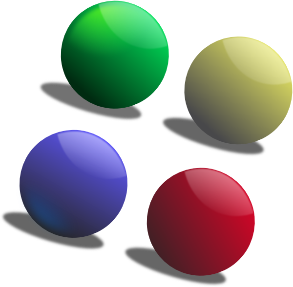 Small Balls Clipart (600x589), Png Download