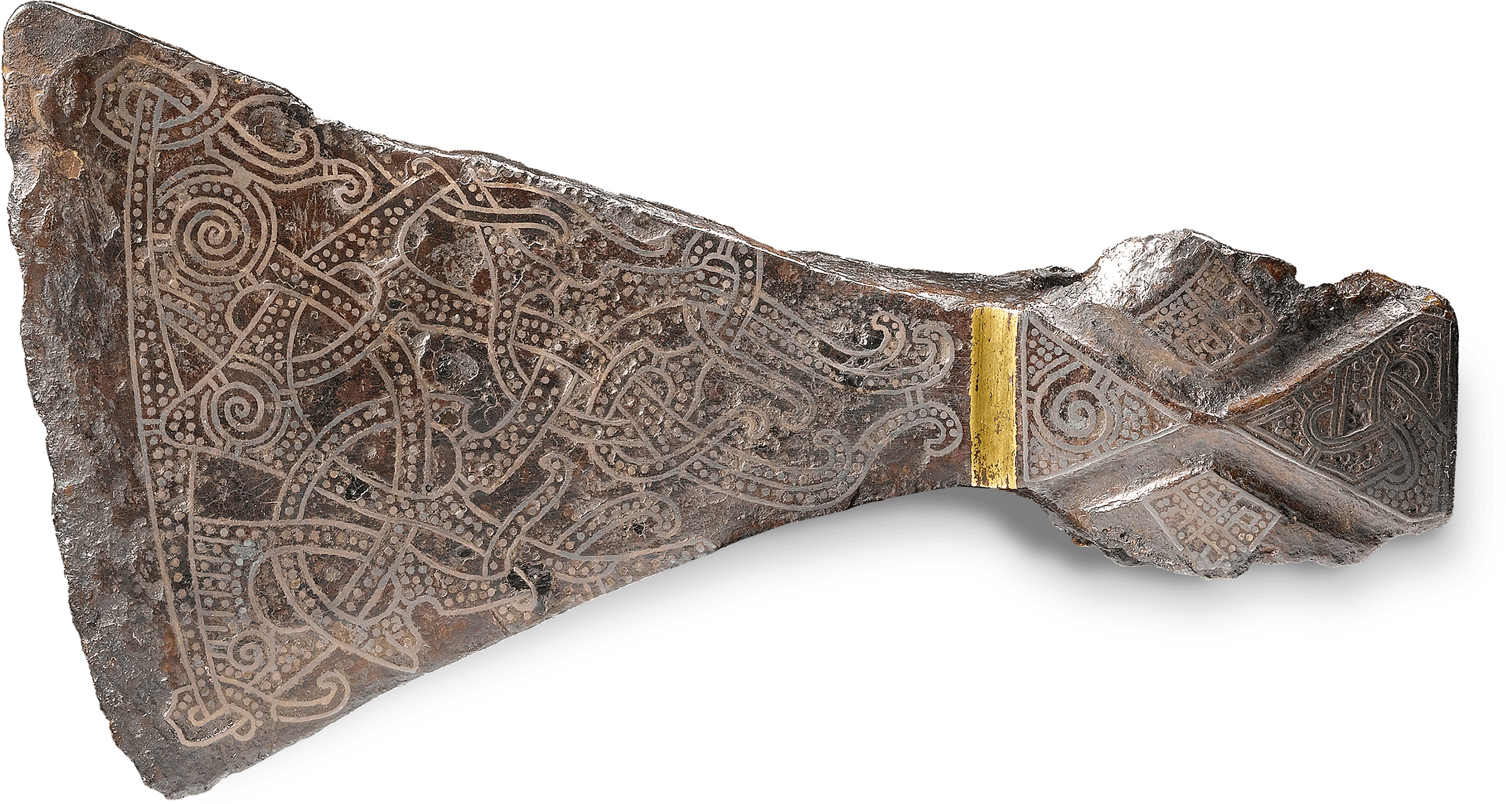 Mammen Silver-inlaid Axehead (3200x1872), Png Download