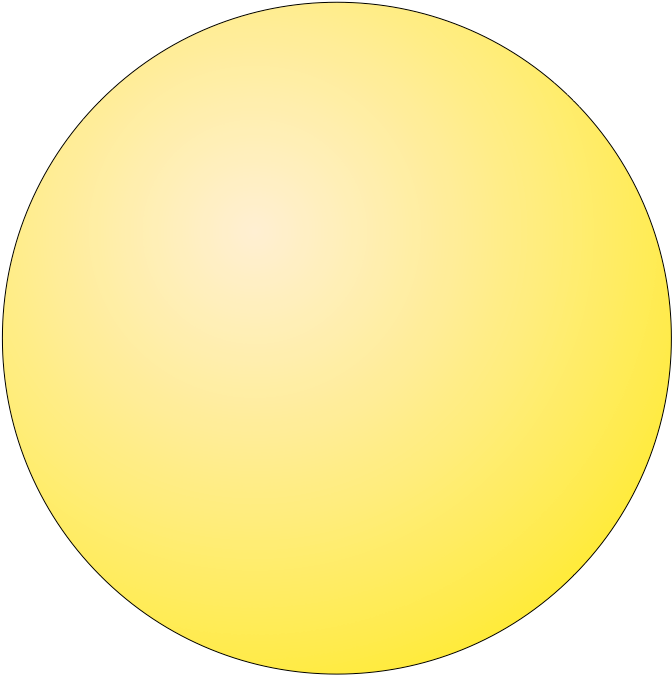 Yellow Ball - 2130 Acp (720x720), Png Download