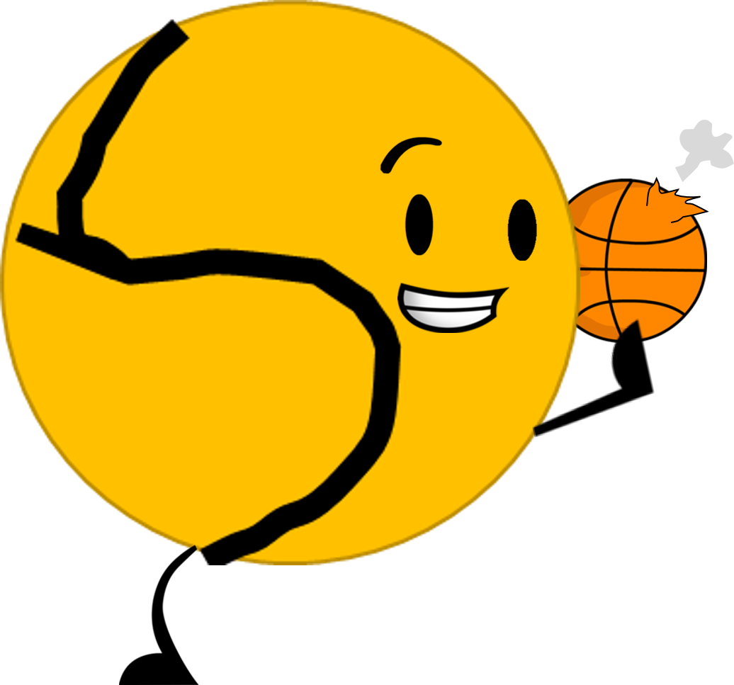 Tether Ball - Bfdi Tether Ball (1036x967), Png Download