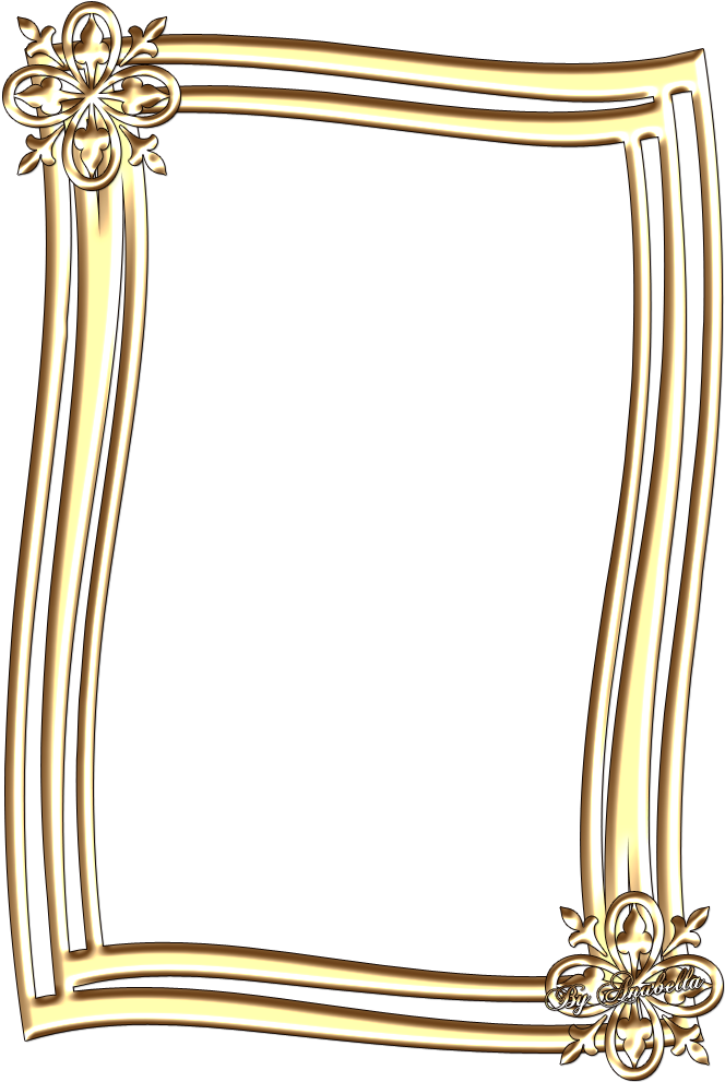 Marco Vintage Png Dorado