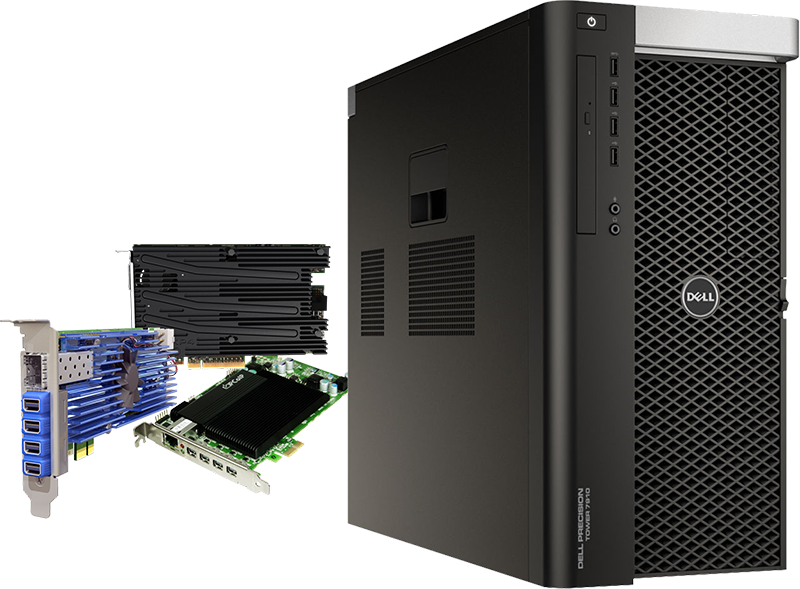 Dell Precision Tower P7910-5zxysd2 Workstation Pc - (800x589), Png Download