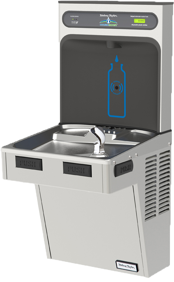 Office Water Fountain - Halsey Taylor Drinking Fountain (913x1080), Png Download