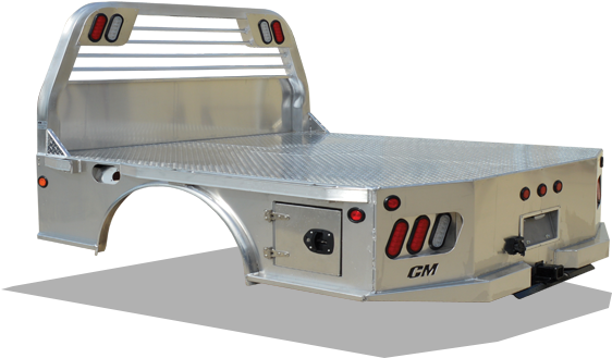 Picture - Aluminum Truck Flat Deck (600x473), Png Download