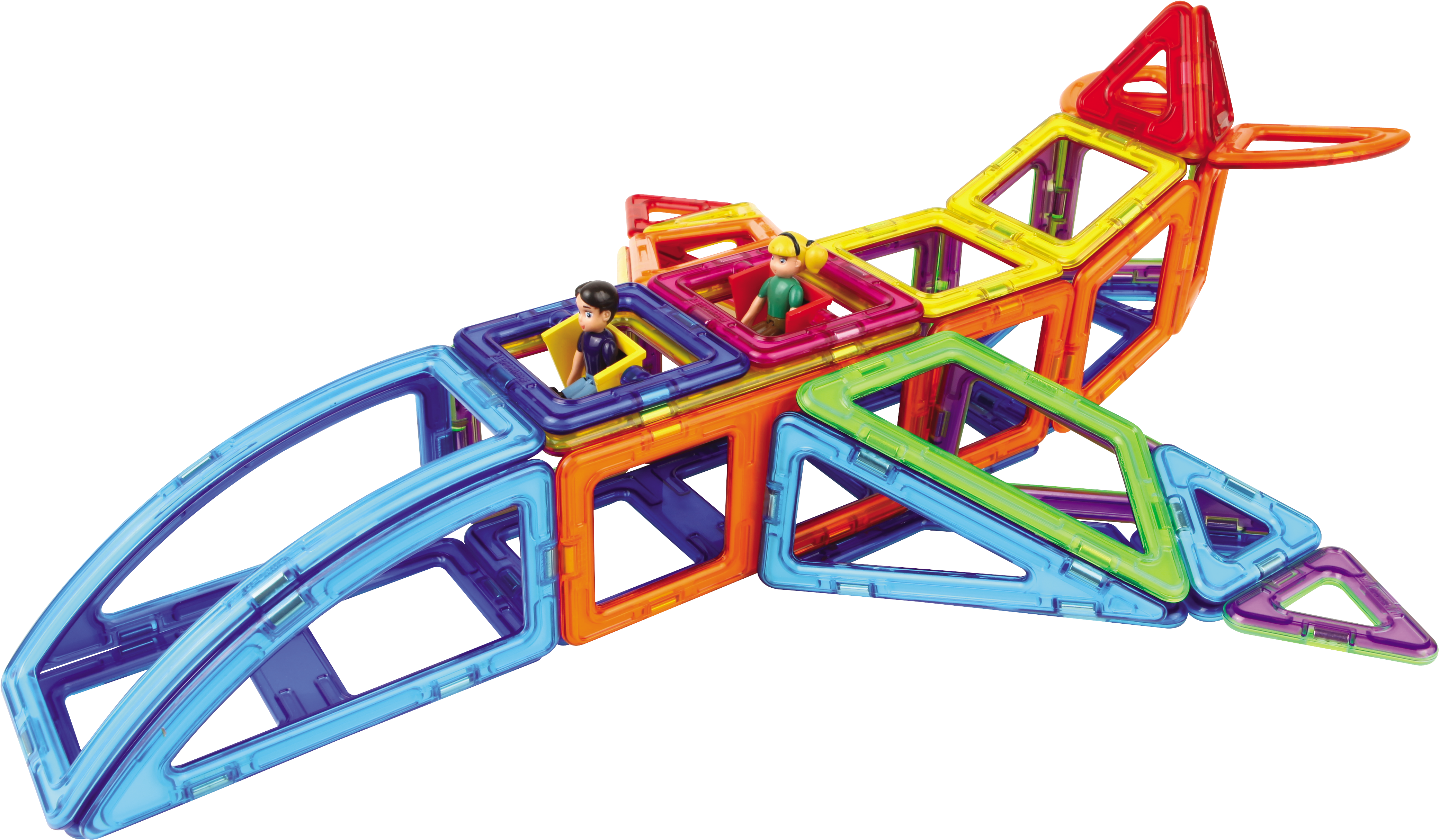 3m Police Car 25 Dec 2017 - Magformers Mastermind Set 115p Toy Creative Play Children (5616x3744), Png Download