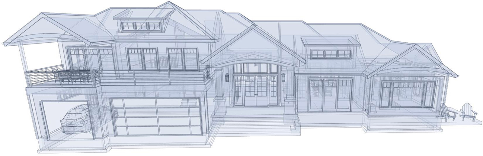 Grandview Build Charity Spec Home (1600x516), Png Download