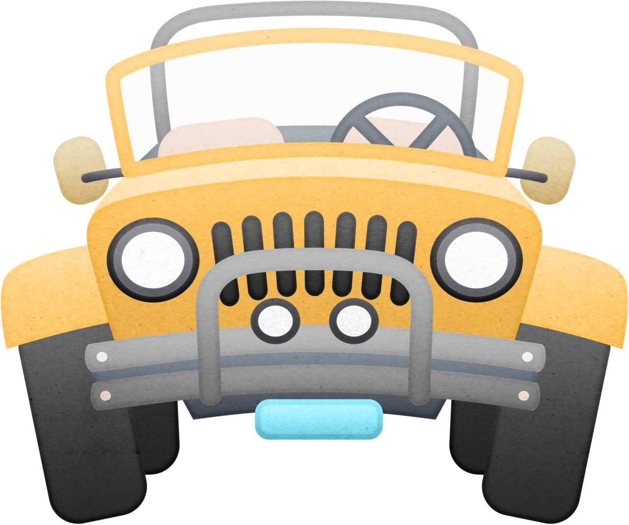 Pixelily St Jeep (1280x1069), Png Download