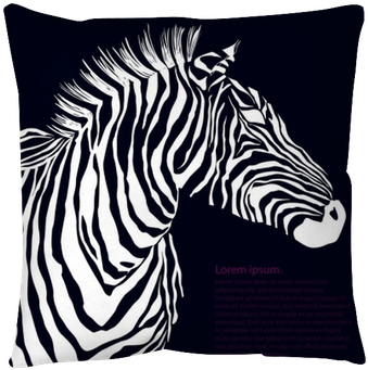 Animal White Illustration Silhouette Zebra - Illustration (400x400), Png Download