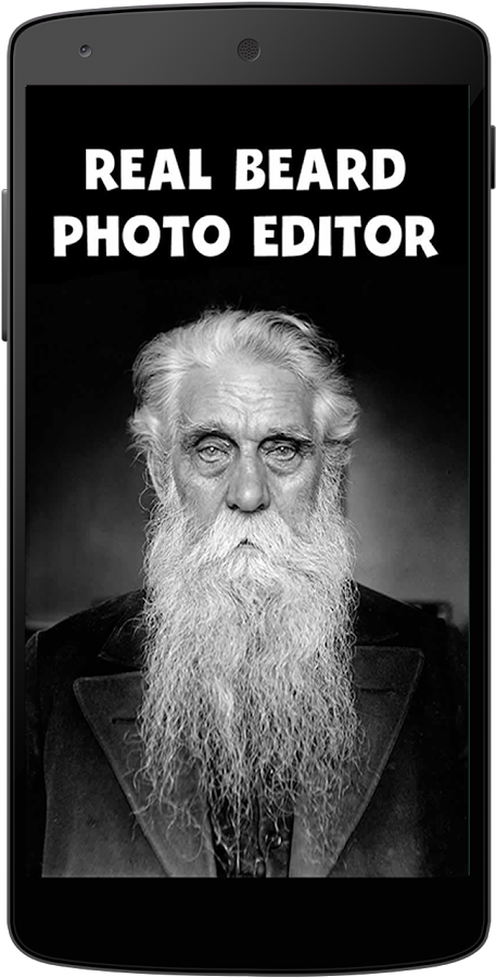 X - - Old Man With Long Beard (506x900), Png Download