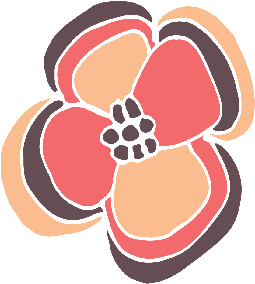 This Backgrounds Is Cartoon Hand Painted Flowers Transparent - Portable Network Graphics (1024x1106), Png Download