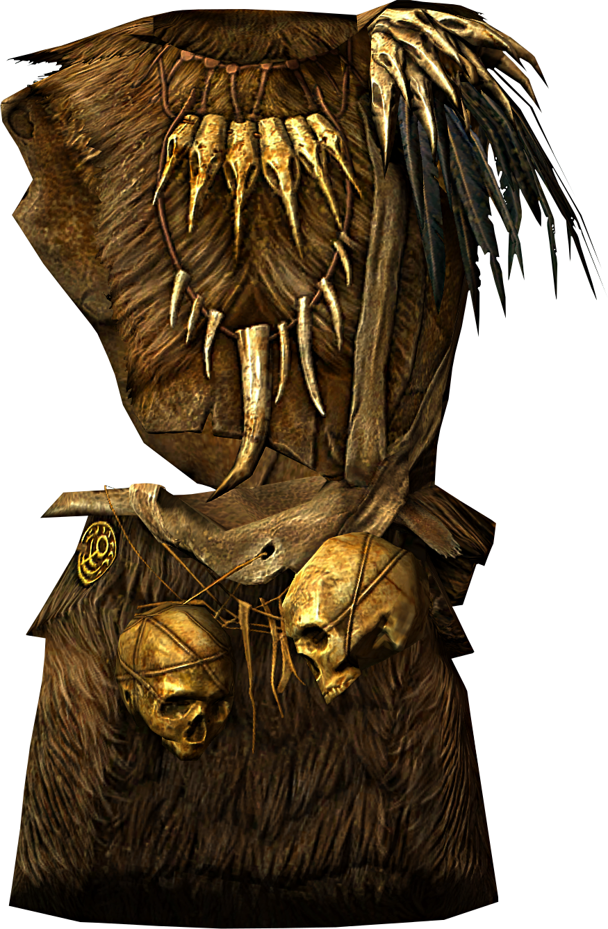 Forsworn Armor - Skyrim Forsworn Armor (875x1337), Png Download