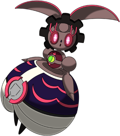 Magiana Shiny - Cartoon (444x480), Png Download