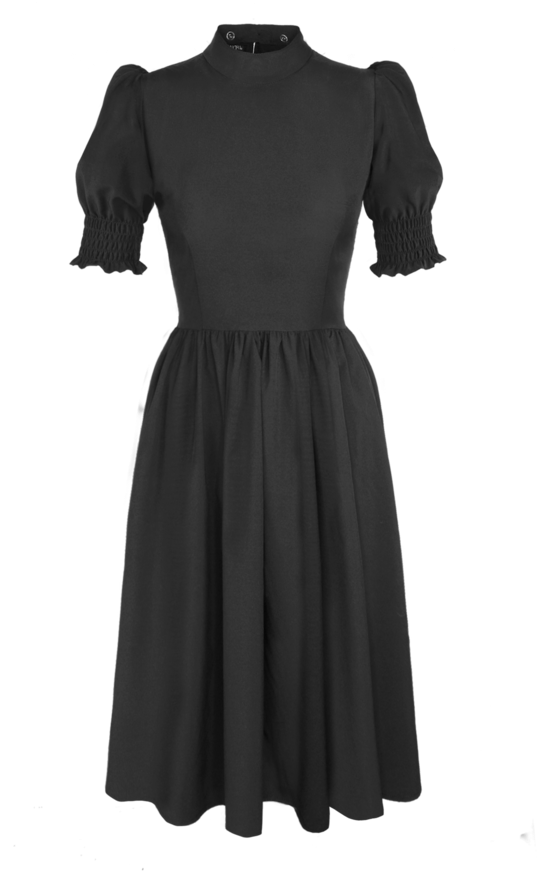 Jaquette Shirred Dress [pre-sale] [cult Collar Collection] - Dress (600x900), Png Download