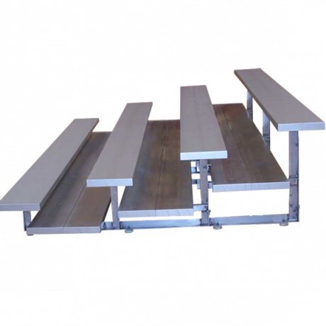 4 Row Low Rise Preferred Non-elevated Bleachers With - Gradas Portatiles (460x460), Png Download