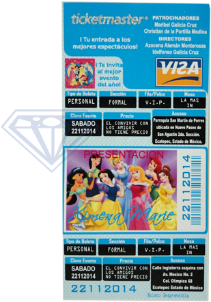 Presentación - Disney Princesses Cake Topper Edible Frosting Image (650x450), Png Download