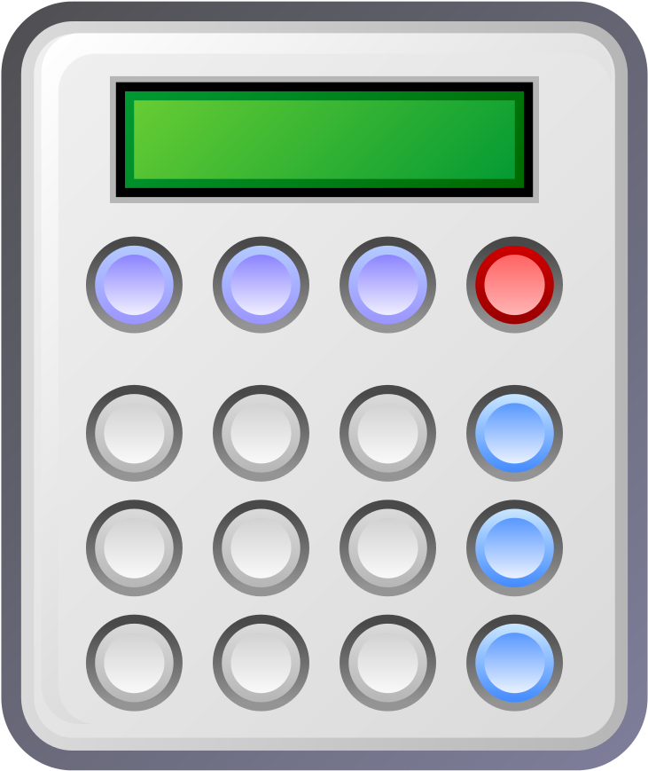 File - Gcalctool - Svg - Icon (1024x1024), Png Download