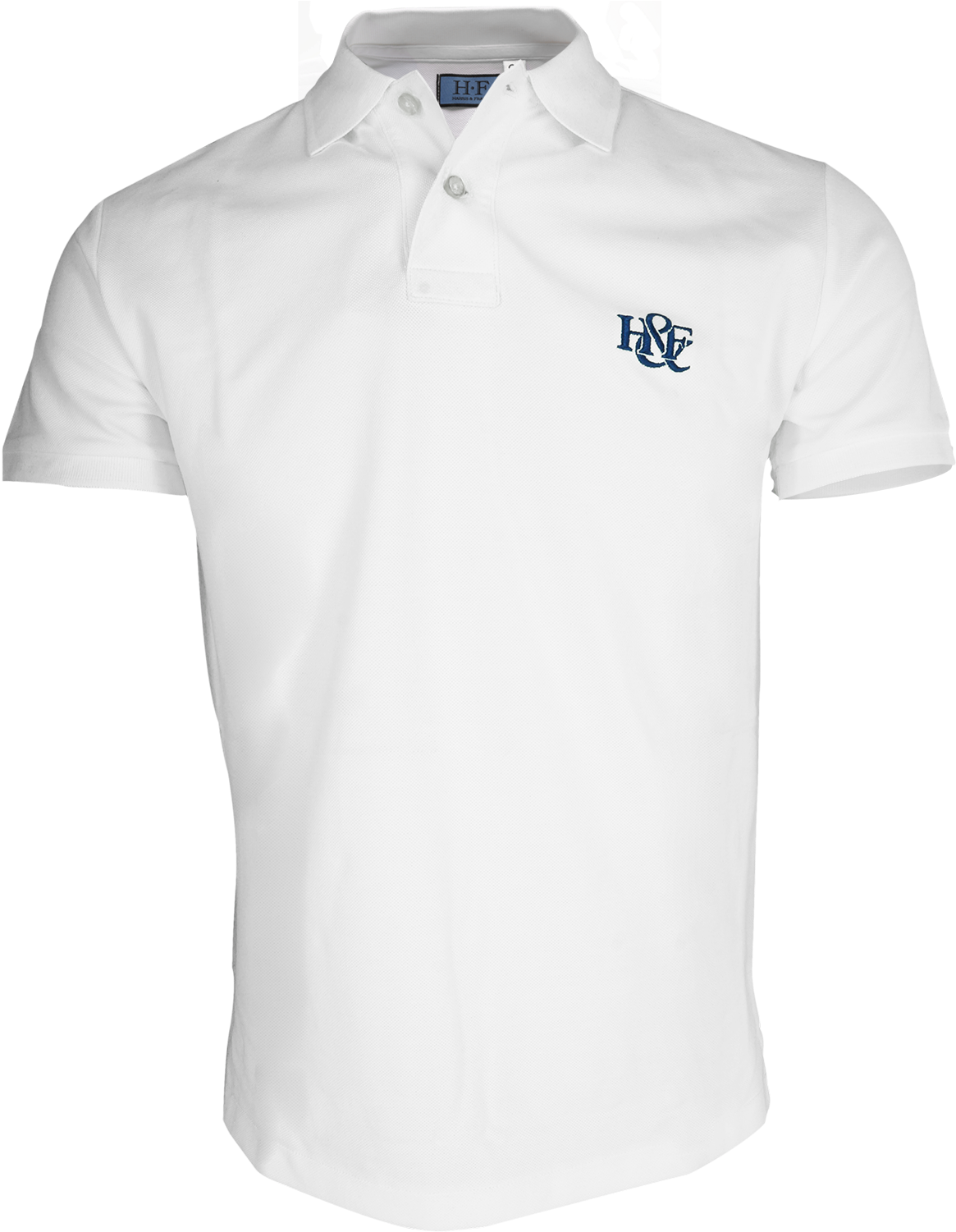 Polo Blanca ,harris And Frank, Polo, Not Specified, - Playera Tipo Polo Blanca Png (1200x1514), Png Download