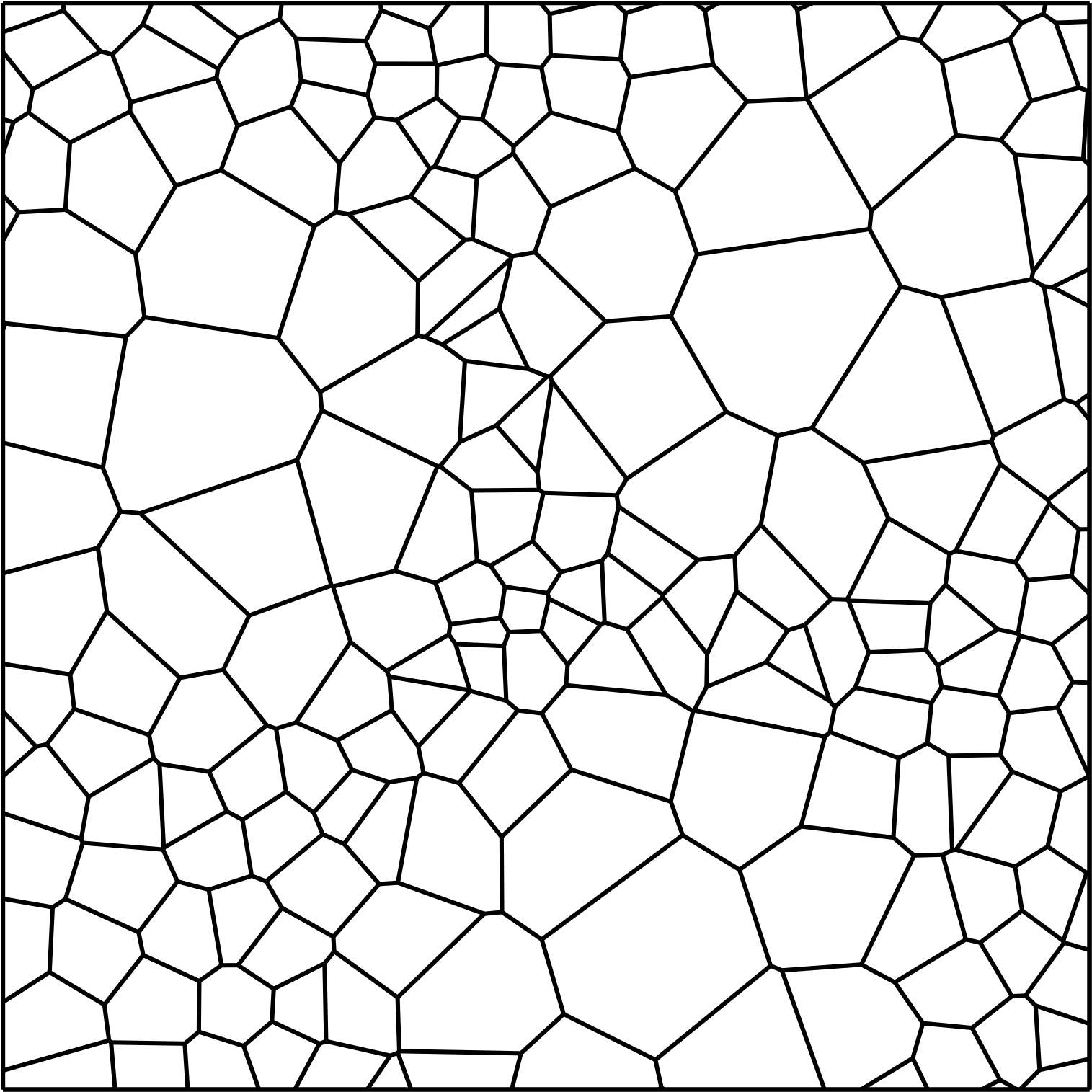 This Free Icons Png Design Of Voronoi Diagram With (1697x2400), Png Download