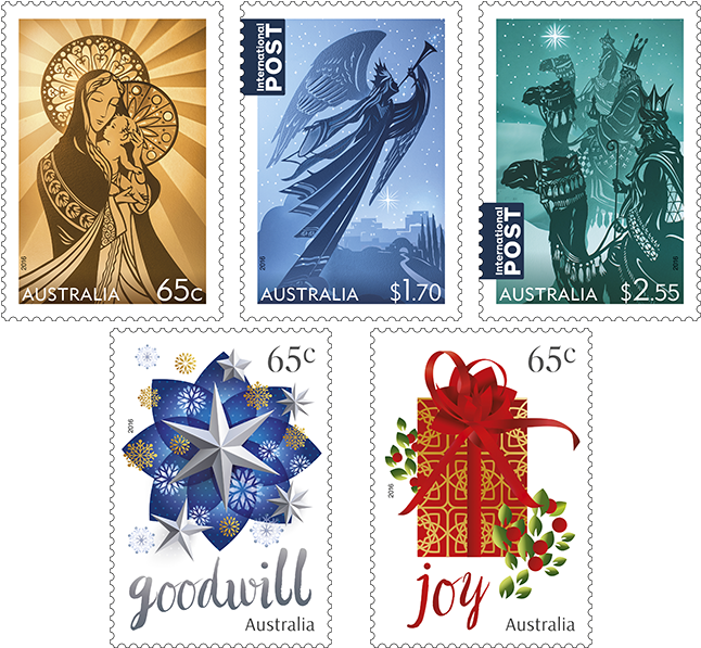Never Miss A Moment - Postage Stamp Australia Christmas 2016 (800x600), Png Download