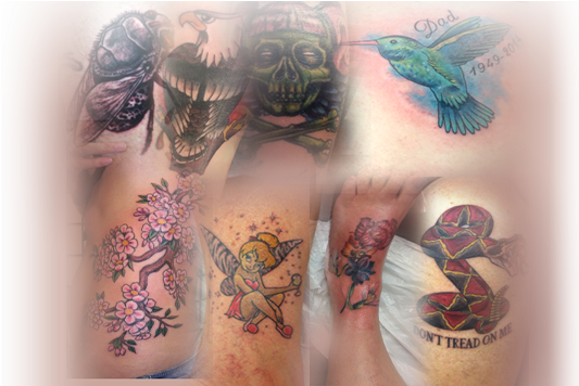 Tattoos, Piercings, Tattoo Removal - Tattoo (624x434), Png Download