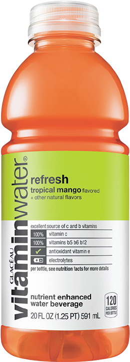 Energy Vitamin Water (300x730), Png Download